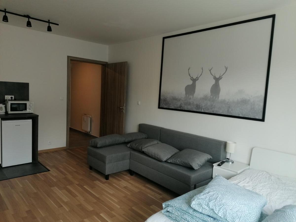 Brand New Studio Apartment #51 With Free Secure Parking In The Center Prag Dış mekan fotoğraf